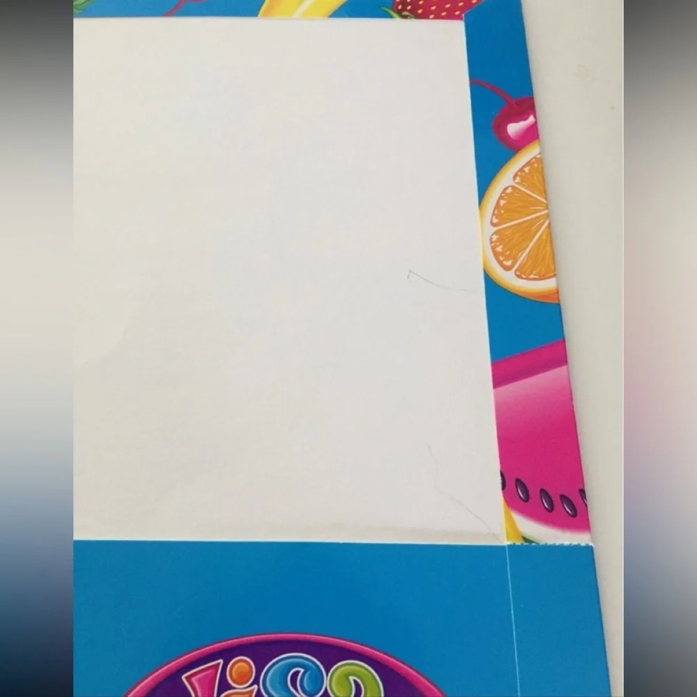 Lisa Frank Panda Fruit Folder
